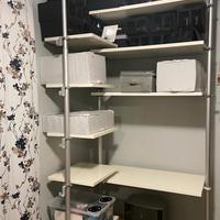 scaffalatura per cabina armadio ikea