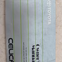 Manuale Toyota Celica 1.6