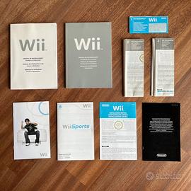 Set Manuali di Istruzioni Nintendo Wii