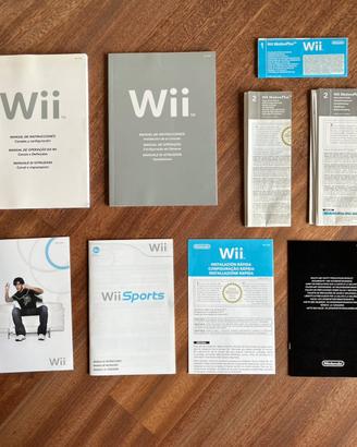 Set Manuali di Istruzioni Nintendo Wii