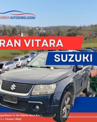 Suzuky gran vitara ricambi usati
