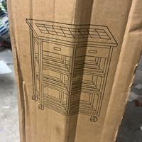 Carrello cucina in legno