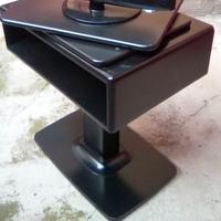 Porta TV nero in legno marca Prandini