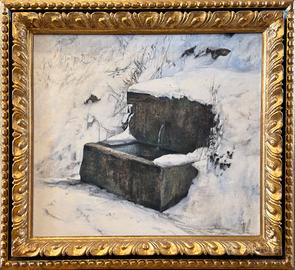 Massimo Buccioni pittore quadro olio su tela Fonte