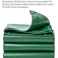 Telone Occhiellato Impermeabile Nuovo