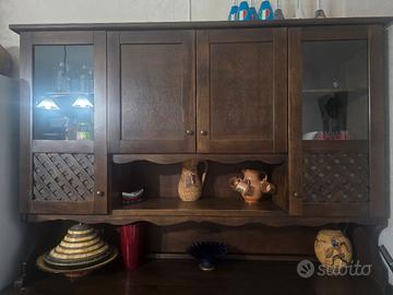 credenza vetrina 