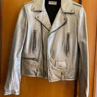 Giubbotto Chiodo Biker Saint Laurent donna