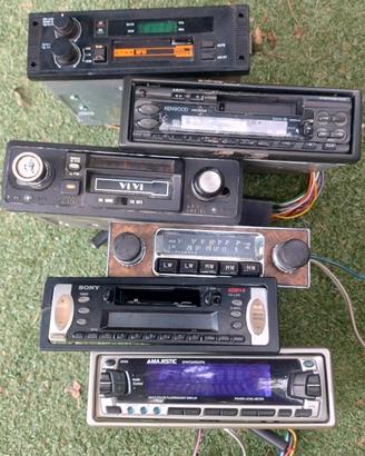 Autoradio varie anche vintage