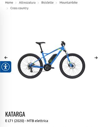 mtb elettrica Katarga