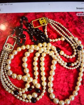 Chanel collana autentica!