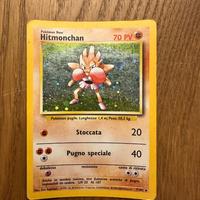 Pokemon Hitmonchan 7/102 holo set base ita