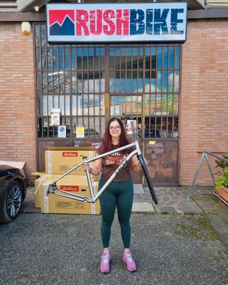 Salsa Fargo frameset Titanio tg. S, M