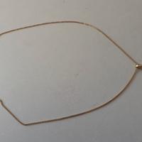 cuore oro 18k smalto catena 