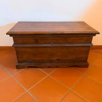 Cassapanca antiquariato apertura frontale