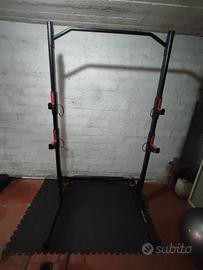 Rack 500 domyos decathlon rosso e nero