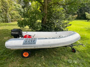 Gommone Novurania 320, fuoribordo mercury