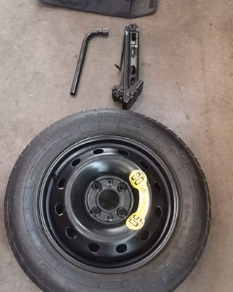 ruotino di scorta Fiat Panda 2015 r14