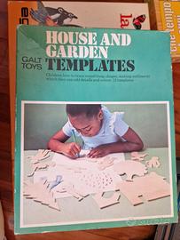 House and Garden Templates. Gioco anni 80