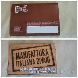 DIVANO IN VERA PELLE  ( beige) Lunghezza 2830.