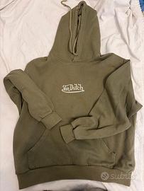 Felpa color oliva Von Dutch