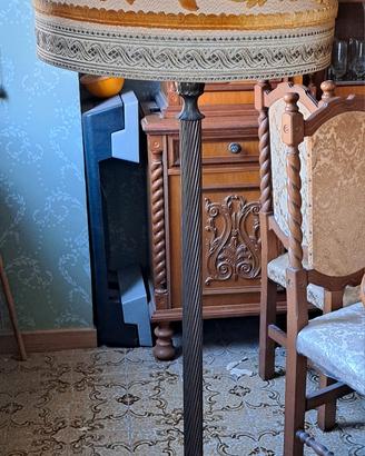 Lampada da terra vintage