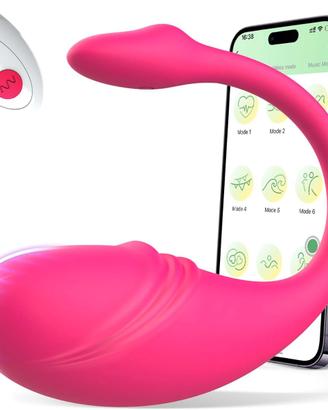 Vibratore Donna Bluetooth telecomando