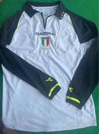 Maglia da arbitro Diadora bianca