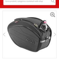 valigie laterali e bauletto completi