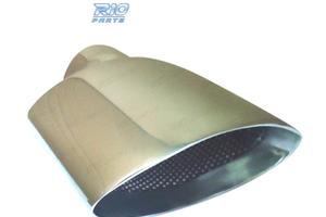 TERMINALE SCARICO UNIVERSALE IN ACCIAIO INOX