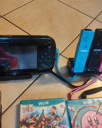 Wii u con accessori e giochi 