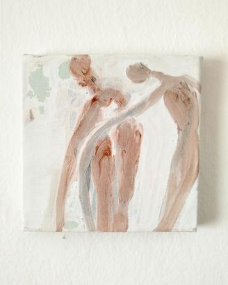 Quadro dipinto a mano - The Dancers Falling 