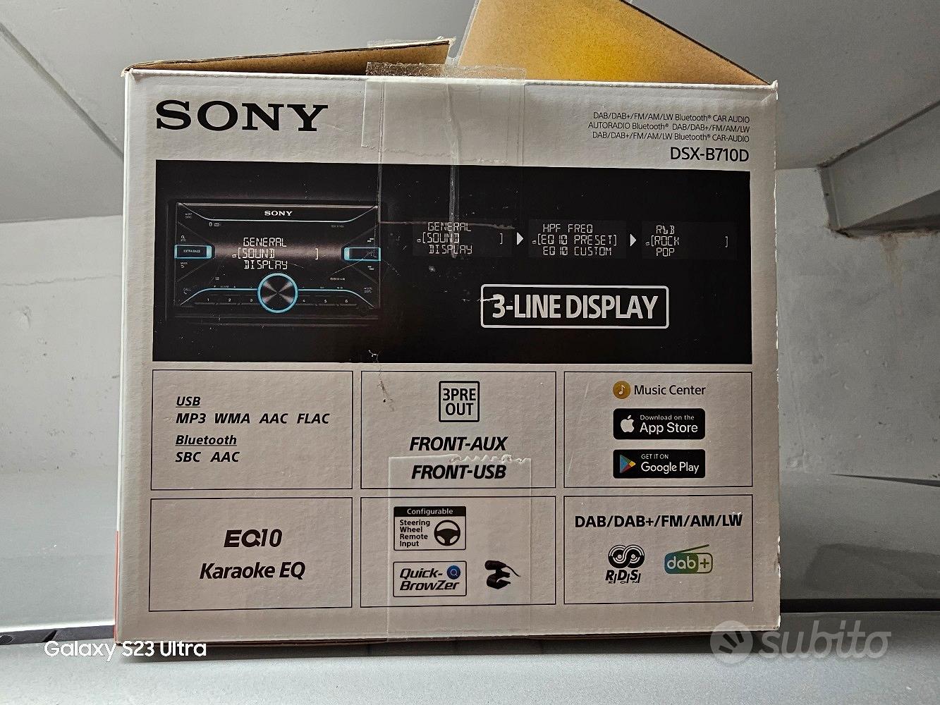 Sony DSX-B710D Autoradio Bluetooth/USB/DAB+