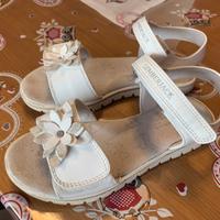 Sandali bianchi Lumberjack Junior numero 34