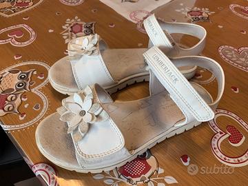 Sandali bianchi Lumberjack Junior numero 34