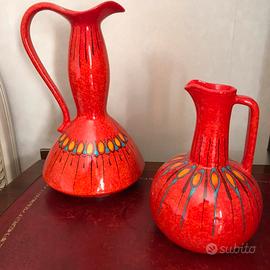 Coppia vasi a forma di brocca anni ‘70