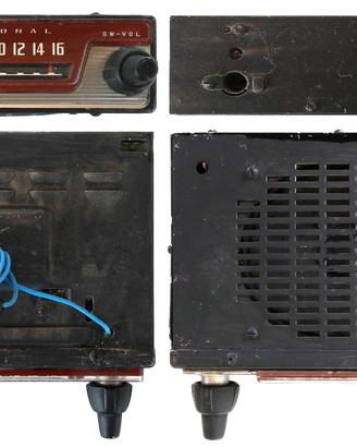 Autoradio vintage National anni '60