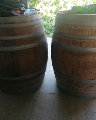 Botti di vino da arredamento