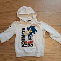 Felpa bimbo SONIC 6-7 anni 116-122 cm
