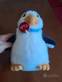 Nuovo peluche Trudi pinguino 20 cm