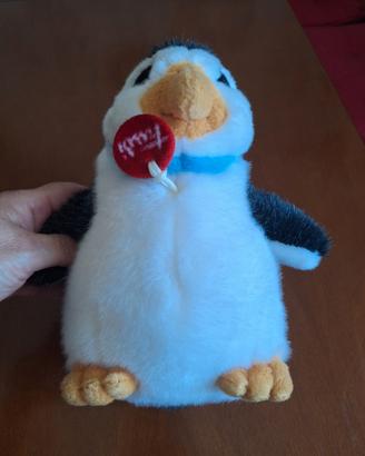 Nuovo peluche Trudi pinguino 20 cm