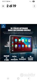 autoradio 10 pollici nuovo