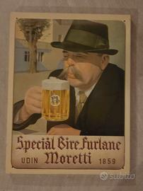 Insegna birra Moretti