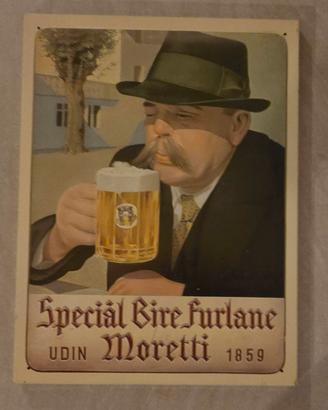 Insegna birra Moretti