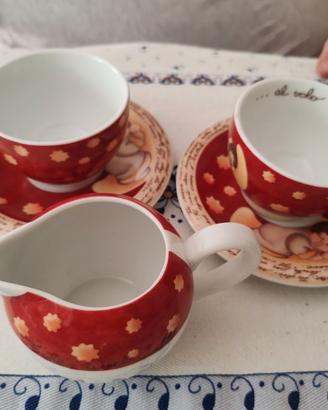 Set natalizi tazze grandi e bricco lattr