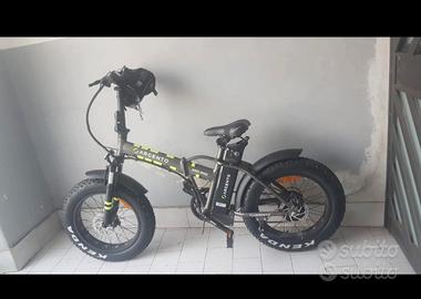 Bici elettrica Argento