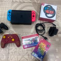 nintendo switch oled bundle Mario kart