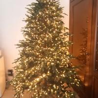 Albero di Natale nuovissimo luci incorporate