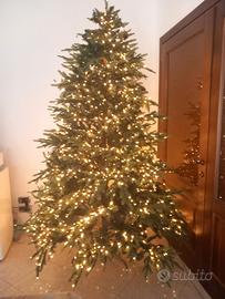 Albero di Natale nuovissimo luci incorporate
