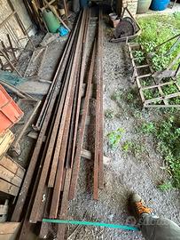 Profilato in ferro grezzo lunghi 6m