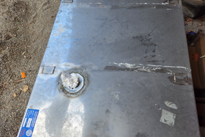 Serbatoio inox 260 litri